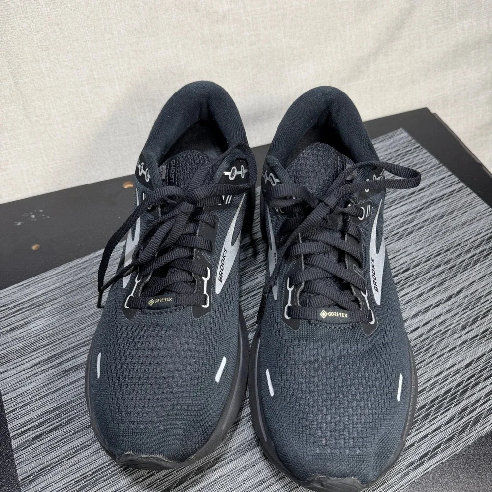 Brooks Ghost 14 GTX Shoes - Women's 10 - Black Running 1203551B066 Waterproof